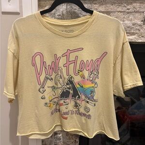 Pink Floyd Yellow Tee